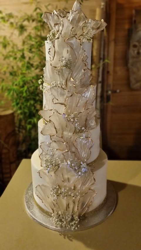 Gâteau minimaliste sur mesure